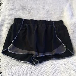 Black Running Shorts